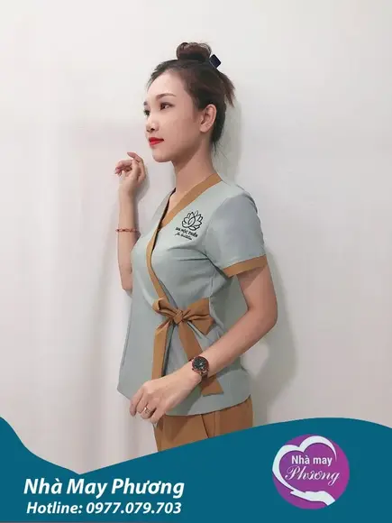 May đồng phục spa, nail — ảnh 9